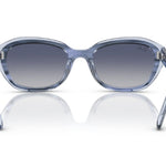 71764LStripedBlueOnTransparentBlue