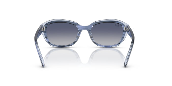 71764LStripedBlueOnTransparentBlue