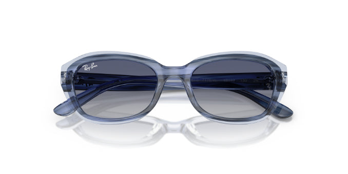 71764LStripedBlueOnTransparentBlue
