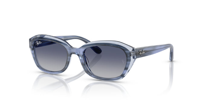 71764LStripedBlueOnTransparentBlue