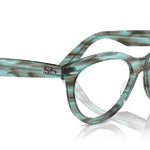 8362StripedTransparentGreen