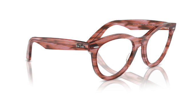8363StripedTransparentPink