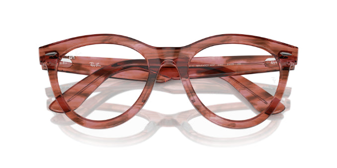 8363StripedTransparentPink
