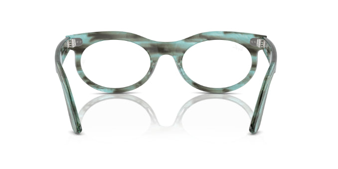 8362StripedTransparentGreen