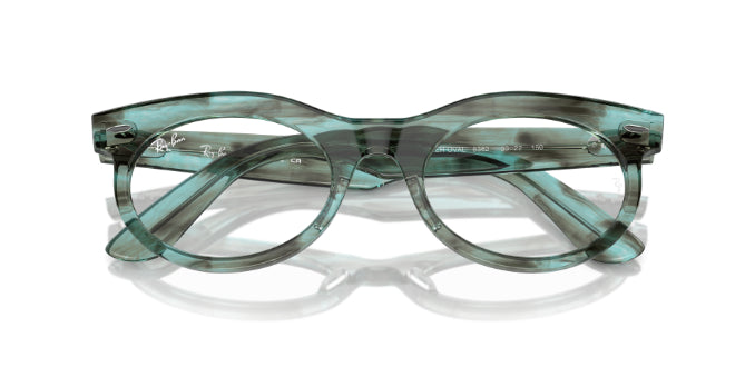 8362StripedTransparentGreen