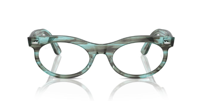 8362StripedTransparentGreen