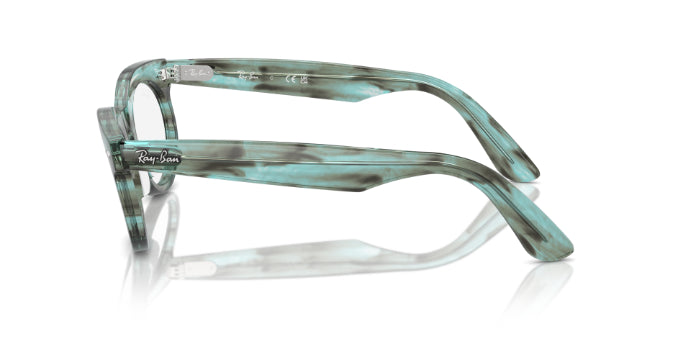 8362StripedTransparentGreen