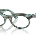 8362StripedTransparentGreen