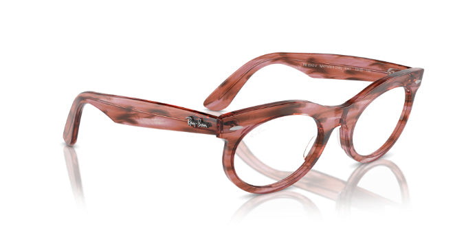 8363StripedTransparentPink