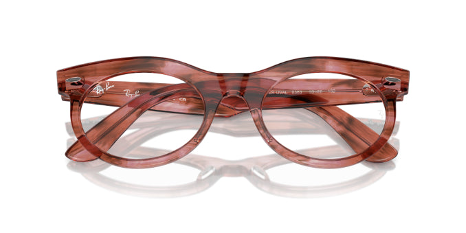 8363StripedTransparentPink