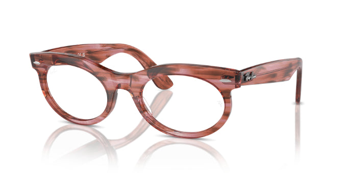 8363StripedTransparentPink