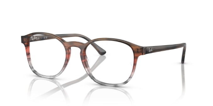 8251StripedBrown&Red