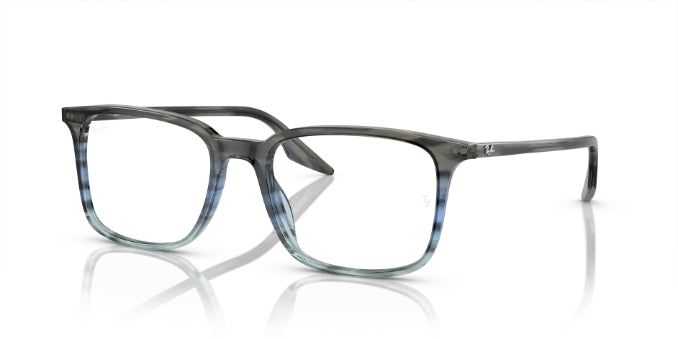 8254StripedGrey&Blue