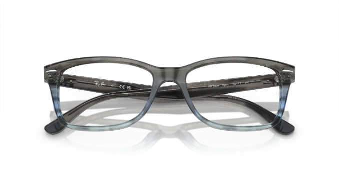 8254StripedGrey&Blue