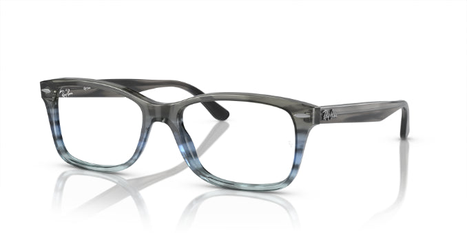 8254StripedGrey&Blue