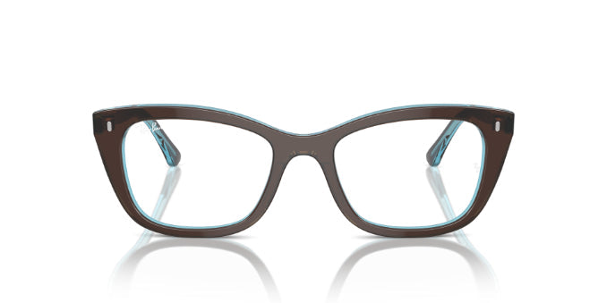 8366BrownOnTransparentBlue