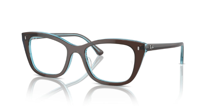 8366BrownOnTransparentBlue