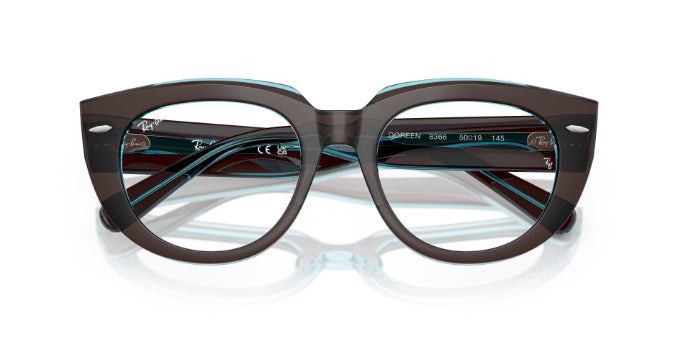 8366BrownOnTransparentBlue