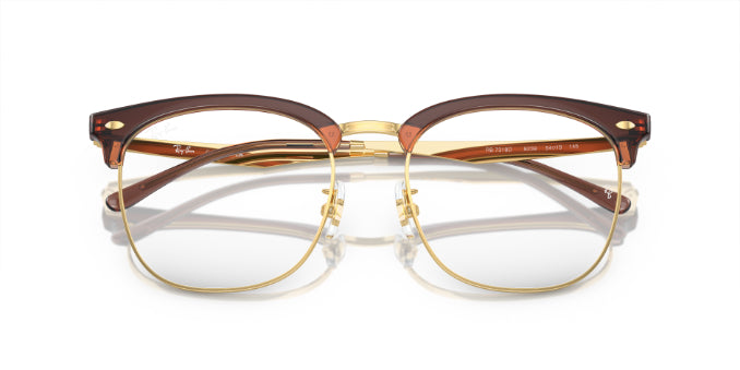 8325TransparentDarkBrownOnGold