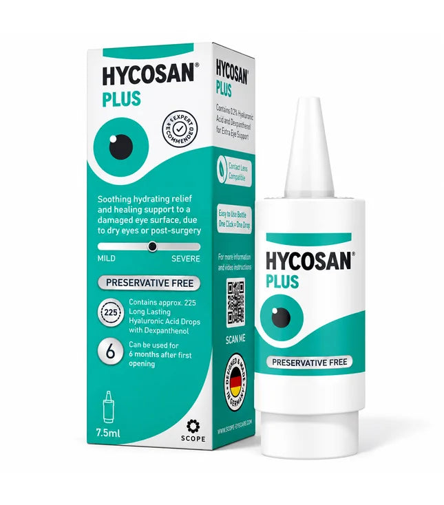 Hycosan Plus GREEN Dry Eye Drops