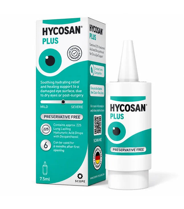 Hycosan Plus GREEN Dry Eye Drops