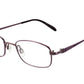 Jaeger Titanium 318 Small rectangular Glasses for Ladies