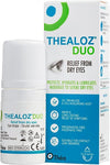 Thealoz Duo Eye Drops - Rapid & Long-Lasting Relief for Dry, Tired & Sore Eyes