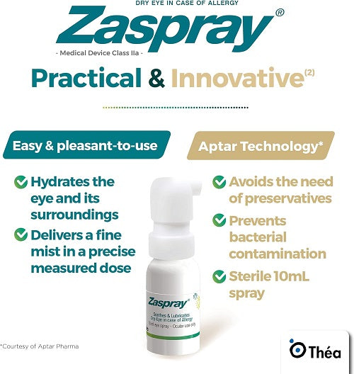 Zaspray Dry Eye Relief Spray