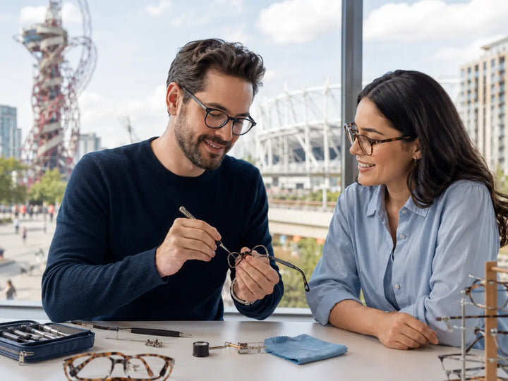 Glasses repair service in Stratford