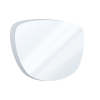 A graphic representation of the Essilor Crizal Prevencia Coating, typically used on eyeglass lenses to provide UV protection and enhance visual clarity.