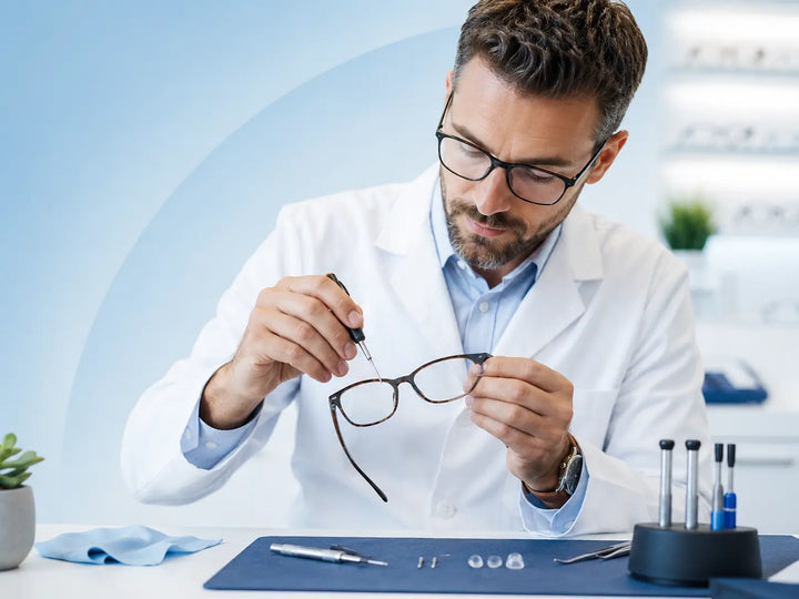 Glasses repair service in London